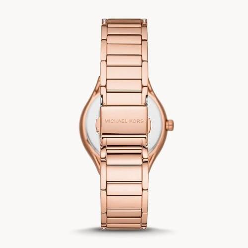  Shop Authentic Michael Kors Sylvia Mother Of Pearl Dial Rose Gold Steel Strap Watch for Women - MK4656 - Luxxuri