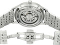  Shop Authentic Emporio Armani Meccanico Skeleton Silver Dial Silver Steel Strap Watch For Men - AR1945 - Luxxuri