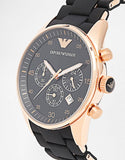  Shop Authentic Emporio Armani Sportivo Black Dial Black Steel Strap Watch For Men - AR5905 - Luxxuri