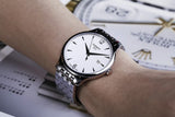  Shop Authentic Tissot T Classic Tradition White Dial Silver Steel Strap Watch For Men - T063.610.11.037.00 - Luxxuri