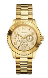  Shop Authentic Guess BFF Multifunction Gold Dial Gold Steel Strap Watch for Men - W0231L2 - Luxxuri