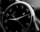  Shop Authentic Tissot T Classic Tradition Black Dial Black Leather Strap Watch For Men - T063.610.16.052.00 - Luxxuri