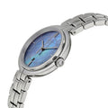  Shop Authentic Tissot T Lady Flamingo Mother of Pearl Blue Dial Silver Steel Strap Watch For Women - T094.210.11.121.00 - Luxxuri