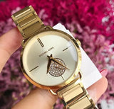  Shop Authentic Michael Kors Portia Gold Dial Gold Steel Strap Watch for Women - MK3639 - Luxxuri