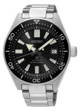  Shop Authentic Seiko Prospex Automatic Diver Black Dial Silver Steel Strap Watch For Men - SPB051J1 - Luxxuri