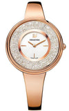  Shop Authentic Swarovski Crystalline Bracelet White Dial Rose Gold Steel Strap Watch for Women - 5269250 - Luxxuri