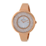  Shop Authentic Swarovski Crystalline Bracelet White Dial Rose Gold Steel Strap Watch for Women - 5269250 - Luxxuri