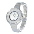  Shop Authentic Swarovski Crystalline Pure Silver Dial Silver Steel Strap Watch for Women - 5269256 - Luxxuri