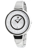  Shop Authentic Swarovski Crystalline Pure Silver Dial Silver Steel Strap Watch for Women - 5269256 - Luxxuri