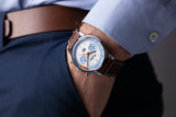  Shop Authentic Breitling Top Time Deus Limited Edition White Dial Brown Leather Strap Watch for Men - A233112A1A1X1 - Luxxuri