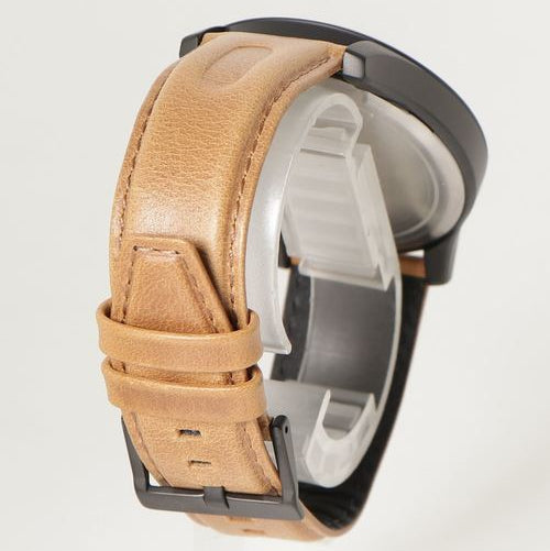  Shop Authentic Armani Exchange Hampton Chronograph Green Dial Brown Leather Strap Watch For Men - AX2412 - Luxxuri