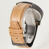  Shop Authentic Armani Exchange Hampton Chronograph Green Dial Brown Leather Strap Watch For Men - AX2412 - Luxxuri