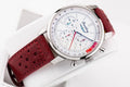  Shop Authentic Breitling Top Time B01 Ford Thunderbird White Dial Red Leather Strap Watch for Men - AB01766A1A1X1 - Luxxuri