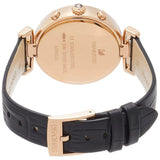  Shop Authentic Swarovski Era Journey Chronograph Black Dial Black Leather Strap Watch for Women - 5295320 - Luxxuri