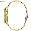  Shop Authentic Guess Solar Chronograph Diamonds White Dial Gold Steel Strap Watch for Women - W1069L2 - Luxxuri