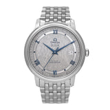  Shop Authentic Omega De Ville Prestige Co-Axial Grey Dial Silver Steel Strap Watch for Men - 424.10.40.20.06.002 - Luxxuri