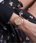  Shop Authentic Guess Eclipse Rose Gold Dial Rose Gold Steel Strap Watch for Women - GW0314L3 - Luxxuri