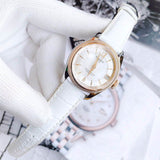  Shop Authentic Tissot T-Classic Powermatic 80 Mother of Pearl Silver Dial White Leather Strap Watch For Women - T108.208.26.117.00 - Luxxuri