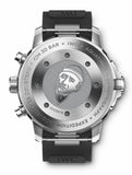  Shop Authentic IWC Aquatimer Automatic Chronograph 44mm Blue Dial Black Rubber Strap Watch for Men - IW376805 - Luxxuri