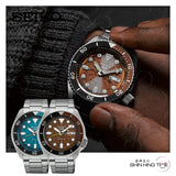  Shop Authentic Seiko 5 Sports SKX Skeleton Green Dial Silver Steel Strap Watch For Men - SRPJ45K1 - Luxxuri