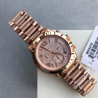  Shop Authentic Michael Kors Cooper Rose Gold Rose Gold Steel Strap Watch for Women - MK6275 - Luxxuri