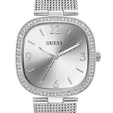  Shop Authentic Guess Tapestry Diamonds Silver Dial Silver Mesh Bracelet Watch for Women - GW0354L1 - Luxxuri