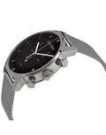 Shop Authentic Calvin Klein City Chronograph Black Dial Silver Mesh Bracelet Watch for Men - K2G27121 - Luxxuri