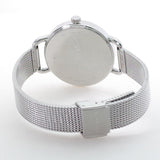  Shop Authentic Calvin Klein Even White Dial Silver Mesh Bracelet Watch for Women - K7B23126 - Luxxuri