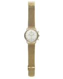  Shop Authentic Emporio Armani Aviator Chronograph Quartz Beige Dial Gold Mesh Bracelet Watch For Men - AR11315 - Luxxuri