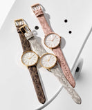  Shop Authentic Michael Kors Pyper Quartz Silver Dial Brown Leather Strap Watch For Women - MK2857 - Luxxuri