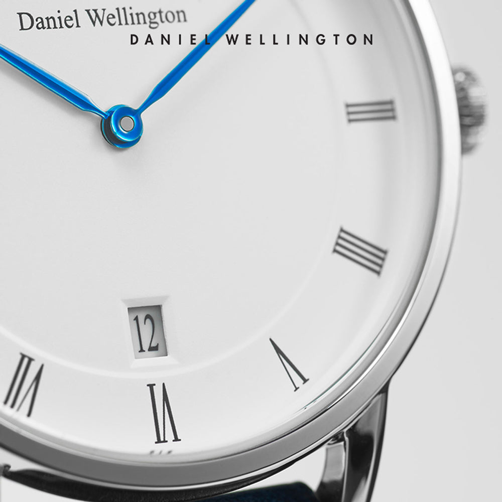  Shop Authentic Daniel Wellington Dapper St Mawes White Dial Brown Leather Strap Watch For Women - DW00100095 - Luxxuri