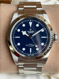  Shop Authentic Tudor Black Bay Automatic Blue Dial Silver Steel Strap Watch for Men - M79540-0004 - Luxxuri