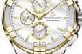 Maurice Lacroix Aikon Chronograph White Dial Brown Leather Strap Watch For Men - AI1018-PVY11-132-1