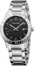  Shop Authentic Calvin Klein City Black Dial Silver Steel Strap Watch for Men - K7Q21141 - Luxxuri