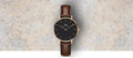  Shop Authentic Daniel Wellington Classic Petite Bristol Black Dial Brown Leather Strap Watch For Women - DW00100165 - Luxxuri