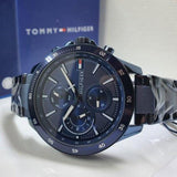  Shop Authentic Tommy Hilfiger Bank Quartz Blue Dial Blue Steel Strap Watch for Men - 1791720 - Luxxuri