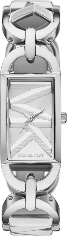  Shop Authentic Michael Kors Empire Three Hand Silver Dial Silver Steel Strap Watch For Women - MK7407 - Luxxuri