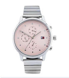  Shop Authentic Tommy Hilfiger Blake Pink Dial Silver Steel Strap Watch for Women - 1781904 - Luxxuri