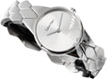  Shop Authentic Calvin Klein Snake Silver Dial Silver Steel Strap Watch For Women - K6E23146 - Luxxuri