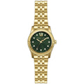  Shop Authentic Michael Kors Lexington Pave Three-Hand Green Dial Gold Steel Strap Watch for Women - MK4842 - Luxxuri