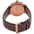  Shop Authentic Calvin Klein High Noon Silver Dial Brown Leather Strap Watch for Men - K8M216G6 - Luxxuri