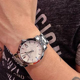  Shop Authentic Burberry The City Silver Dial Silver Steel Strap Watch for Men - BU9037 - Luxxuri