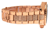  Shop Authentic Michael Kors Everest Chronograph Black Dial Rose Gold Steel Strap Watch For Women - MK5875 - Luxxuri