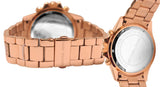  Shop Authentic Michael Kors Everest Chronograph Black Dial Rose Gold Steel Strap Watch For Women - MK5875 - Luxxuri