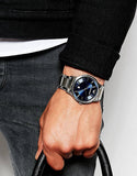 Shop Authentic Emporio Armani Renato Blue Dial Silver Steel Strap Watch For Men - AR2477 - Luxxuri