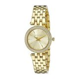  Shop Authentic Michael Kors Darci Gold Dial with Diamonds Gold Steel Strap Watch for Women - MK3295 - Luxxuri