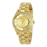  Shop Authentic Marc Jacobs Henry Transparent Gold Dial Gold Steel Strap Watch for Women - MBM3338 - Luxxuri