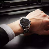  Shop Authentic Emporio Armani Beta Chronograph Black Dial Steel Strap Watch For Men - AR1863 - Luxxuri