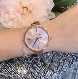  Shop Authentic Michael Kors Jaryn Rose Gold Dial Rose Gold Steel Strap Watch For Women - MK3547 - Luxxuri