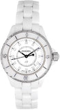  Shop Authentic Chanel J12 Diamonds Ceramic White Dial White Steel Strap Watch for Women - J12 H1628 - Luxxuri